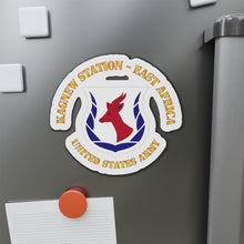 Load image into Gallery viewer, Die-Cut Magnets - Army - Kagnew Station - East Africa wo Drop Shadow
