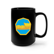 Load image into Gallery viewer, Black Mug 15oz - DUI - 35th Infantry Division - Left X 300
