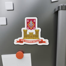 Load image into Gallery viewer, Die-Cut Magnets - Army - 51st Engineer Battalion w Br - Ribbon X 300

