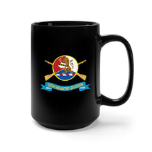 Load image into Gallery viewer, Black Mug 15oz - Army - 28th Infantry Division - DUI - w Br - SSI - Ribbon X 300
