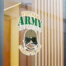 Load image into Gallery viewer, Kiss-Cut Vinyl Decals - Army - ARMY -  Aviator - Vietnam - Combat Vet X 300
