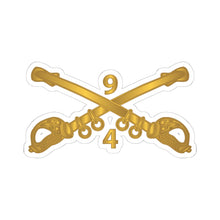Load image into Gallery viewer, Kiss-Cut Stickers - Army - 4th Squadron,  9th Cavalry Branch wo Txt
