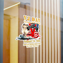 Load image into Gallery viewer, Kiss-Cut Vinyl Decals - Army - VJ Day - Victory Over Japan Day - End WWII in Pacific
