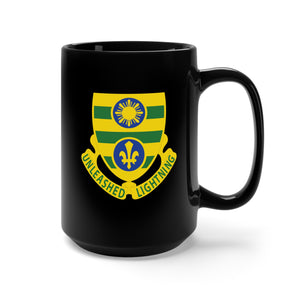 Black Mug 15oz - 109th Armor Regiment -  DUI wo Txt X 300