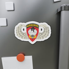 Load image into Gallery viewer, Die-Cut Magnets - Airborne Badge - 555th Parachute Infantry Bn - SSI X 300
