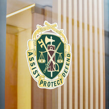 Load image into Gallery viewer, Kiss-Cut Vinyl Decals - Military Police Corps Regimental DUI wo Txt X 300
