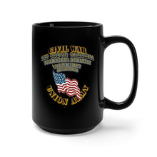 Load image into Gallery viewer, Black Mug 15oz - Civil War - 1st South Carolina Volunteer Infantry Regiment (Colored) - USA X 300

