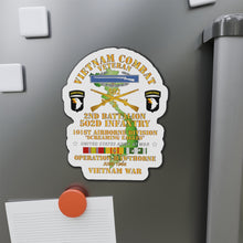 Load image into Gallery viewer, Die-Cut Magnets - 2nd Bn 502nd Infantry - 101st ABN - Operation Hawthorne w VN SVC
