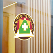 Load image into Gallery viewer, Kiss-Cut Vinyl Decals - DUI - 129th Evacuation Hospital wo Txt X 300
