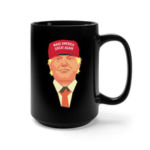 Load image into Gallery viewer, Black Mug 15oz - Donald Trump X 300
