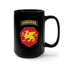 Load image into Gallery viewer, Black Mug 15oz - SSI - 108th Airborne Division (1946-1952) X 300
