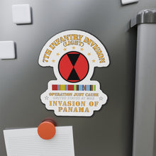 Load image into Gallery viewer, Die-Cut Magnets - Just Cause - 7th Infantry Division w Svc Ribbons X 300
