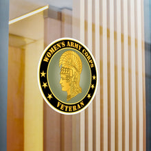 Load image into Gallery viewer, Kiss-Cut Vinyl Decals - Army - Women's Army Corps Veteran
