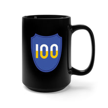 Load image into Gallery viewer, Black Mug 15oz - SSI - 100th Infantry Division X 300
