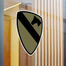 Load image into Gallery viewer, Kiss-Cut Vinyl Decals - SSI - 1st Cavalry Division - Subdued X 300
