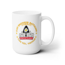 Load image into Gallery viewer, White Mug 15oz - Army - 31st Engineer Battalion (Combat) - Vung Tau, Vietnam
