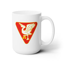 Load image into Gallery viewer, White Ceramic Mug 15oz - Army - 46th U.S. Army Artillery Group wo Txt
