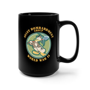 Black Mug 15oz - AAC - 401st Bombardment Group - WWII X 300