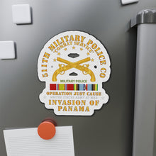 Load image into Gallery viewer, Die-Cut Magnets - Just Cause - 511th Military Police Co w Svc Ribbons
