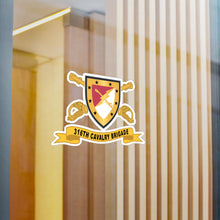 Load image into Gallery viewer, Kiss-Cut Vinyl Decals - Army  - 316th Cavalry Brigade - SSI w Br - Ribbon X 300
