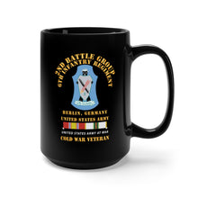 Load image into Gallery viewer, Black Mug 15oz - 2nd Battlegroup - 6th Infantry Regt - Berlin Bde, Germany - COLD SVC X 300
