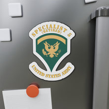 Load image into Gallery viewer, Die-Cut Magnets - Army - Enlisted - SPEC 4 - Specialist 4  - Std - X 300
