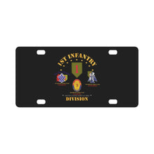 Load image into Gallery viewer, Army - 1st Infantry Division w Named BCTs Classic License Plate
