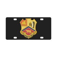 Load image into Gallery viewer, Army - 1st Bn 83rd Artillery - wo Txt Classic License Plate
