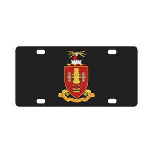 Army - COA - Fort Sill - Artillery School wo txt X 300 Classic License Plate