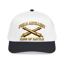 Load image into Gallery viewer, Mid Profile Baseball Cap - Field Artillery - King of Battle - 3D - Enhanced
