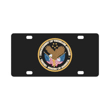 Load image into Gallery viewer, VA - Dept of Veterans Affairs X 300 Classic License Plate
