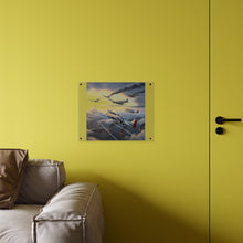 Load image into Gallery viewer, Acrylic Wall Art Panel - Red Tails in Action

