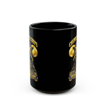 Load image into Gallery viewer, Black Mug  (15oz) - Army - Chemical Corps w Scene - 3D - Enhanced
