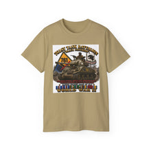 Load image into Gallery viewer, Unisex Ultra Cotton Tee - Army - 761st Tank Battalion - Black Panthers - w Tank w - KITT SSI WWII  EU SVC - 3D - Enhanced
