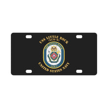 Load image into Gallery viewer, Navy - USS Little Rock (LCS-9) X 300 Classic License Plate
