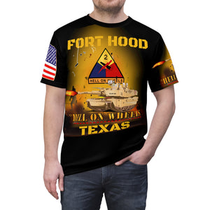 AOP - 2nd Armored Division  - Fort Hood, TX  Main Battle Tank - M1A1 - Hell on Wheels