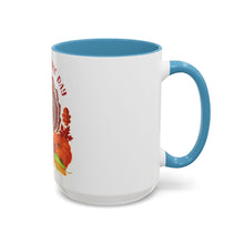 Load image into Gallery viewer, Accent Coffee Mug - Thanksgiving - Happy Turkey Day
