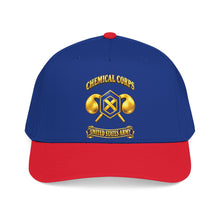 Load image into Gallery viewer, Mid Profile Baseball Cap - Army - Chemical Corps - 3D - Enhanced
