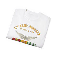 Load image into Gallery viewer, Unisex Ultra Cotton Tee - Army - US Army AirCrew - Air Crew Badge - Vietnam - Combat Veteran VN SVC X 300
