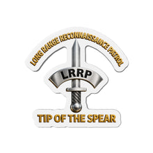 Load image into Gallery viewer, Die-Cut Magnet - LRRP - Tip of the Spear - 3D - Enhanced
