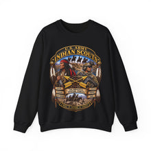Load image into Gallery viewer, Crewneck Sweatshirt - United States Indian Scouts (USS) - Original Special Forces - 3D - Enhanced
