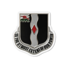 Load image into Gallery viewer, Die-Cut Magnet - DUI - Infantry - 60th Infantry Regiment wo txt - 3D - Enhanced X 300

