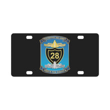 Load image into Gallery viewer, Navy - Destroyer Squadron 28 (DESRON-28) wo Txt X 300 Classic License Plate
