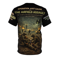 Load image into Gallery viewer, Operation Just Cause Veterans Tribute Tee — "Air Field Assault: The Taking of Tocumen"
