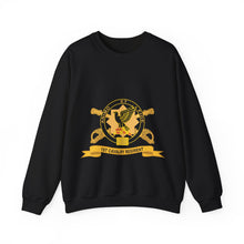 Load image into Gallery viewer, Crewneck Sweatshirt  - Army - 1st Cavalry Regiment w Br - Ribbon X 300

