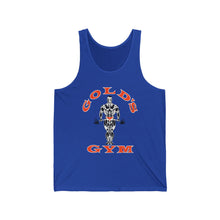 Load image into Gallery viewer, Gold's Gym Classic Bodybuilder Tank Top — Retro Fitness Muscle Graphic
