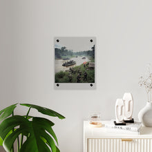 Load image into Gallery viewer, Acrylic Wall Art Panel - MRF - 9th Infantry in the Mekong - Vietnam
