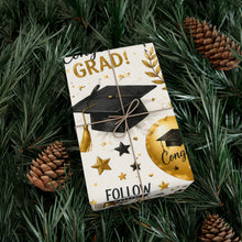 Load image into Gallery viewer, Gift Wrap Paper — graduation patterns
