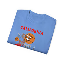 Load image into Gallery viewer, Unisex Ultra Cotton Tee - Sports - Nothing But Net Basketball - CALIFORNIA!
