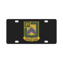 Load image into Gallery viewer, Army - 16th Cavalry Regiment wo Txt Classic License Plate
